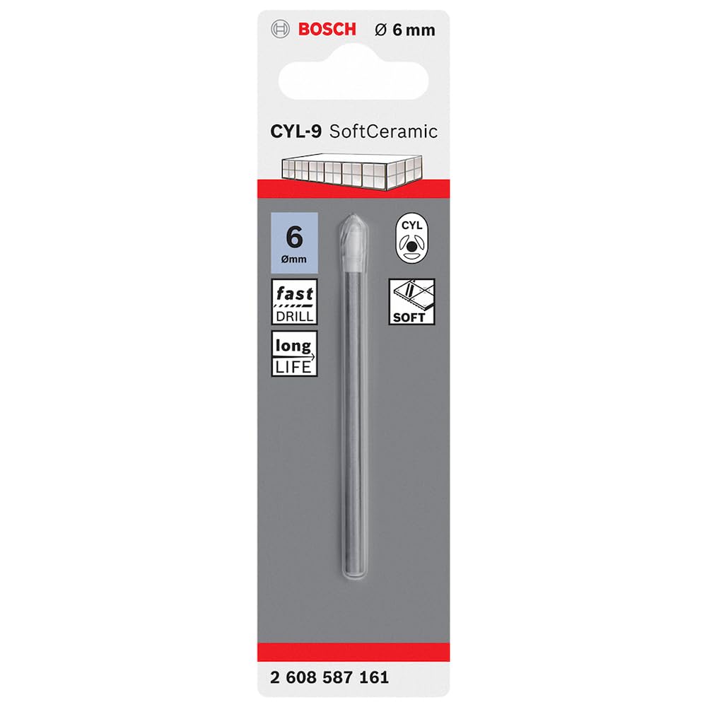 Bosch Forets CYL-9 Jeu forets carrelage 4-10 mm 5 pcs