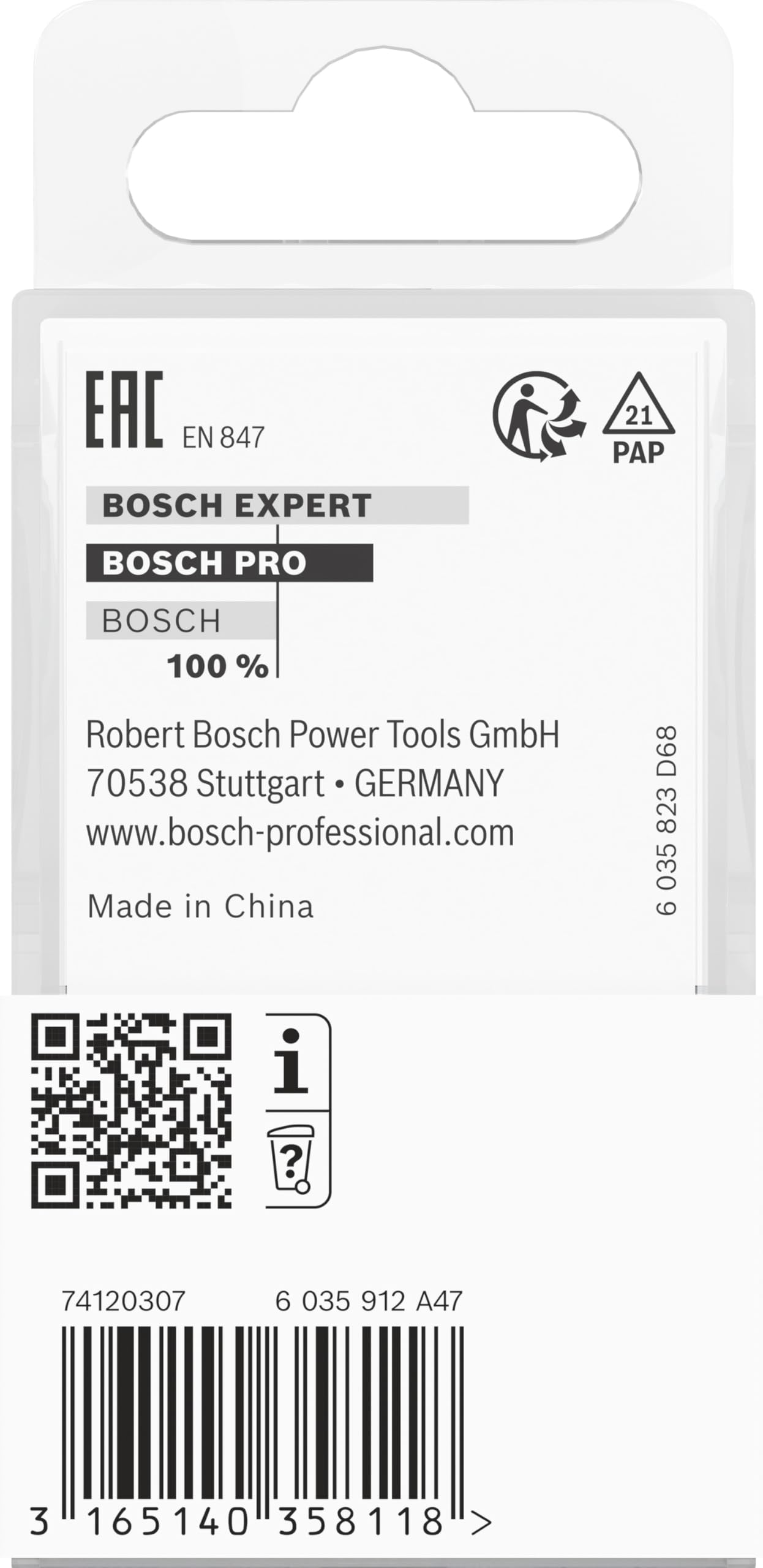 Bosch PRO fraise à feuillurer 8 mm bois dur tendre