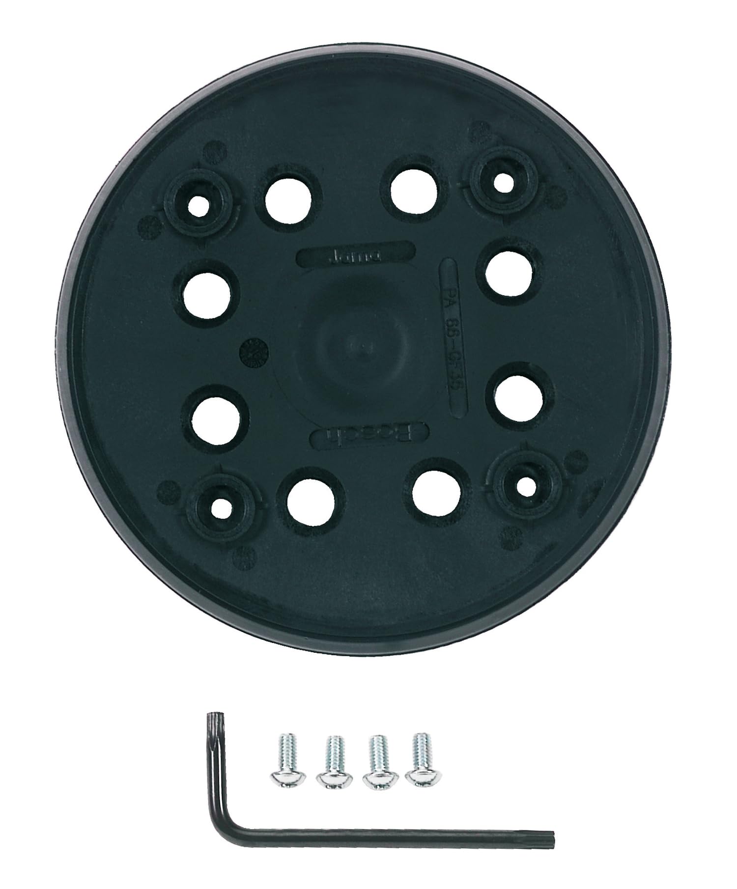 Bosch plateau de ponçage excentrique 125 mm mi-dur 1 pc