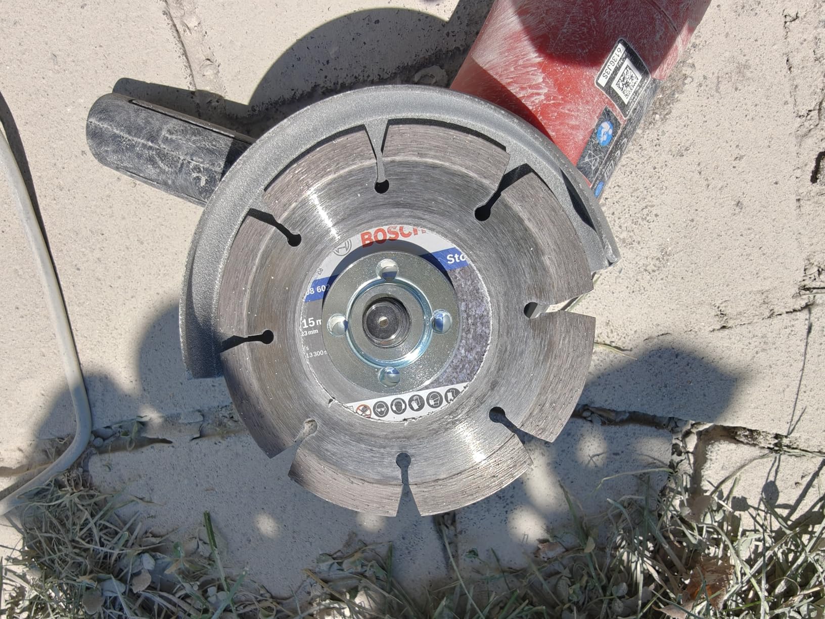 Bosch Standard for Stone disque diamant pierre 125 mm
