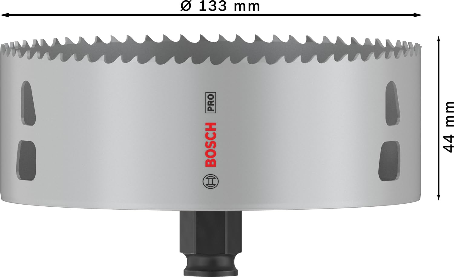 Bosch PRO Multi Material scie trépan Ø 133 mm bois métal