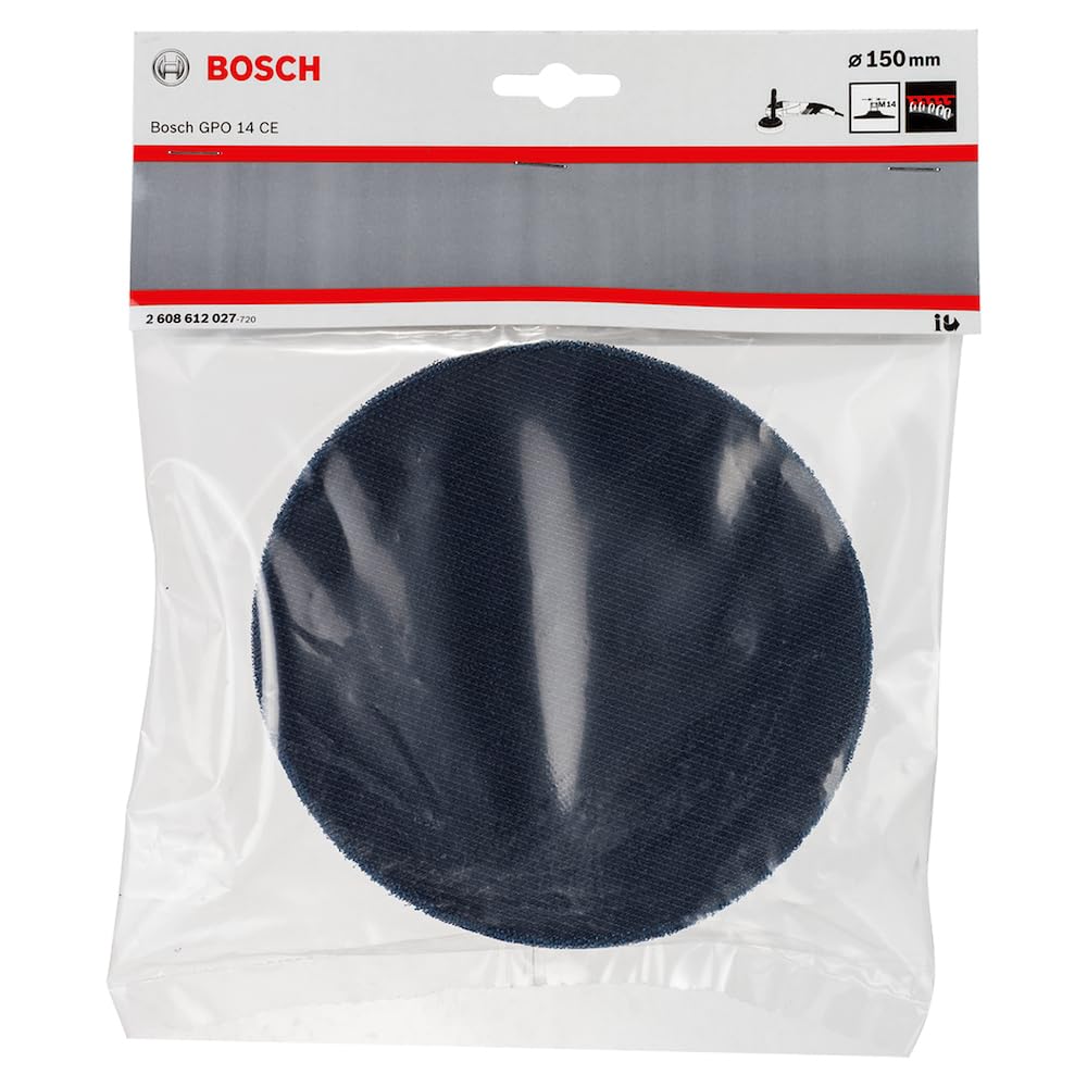 Bosch Abrasifs plateau ponçage M14 150 mm auto-agrippant