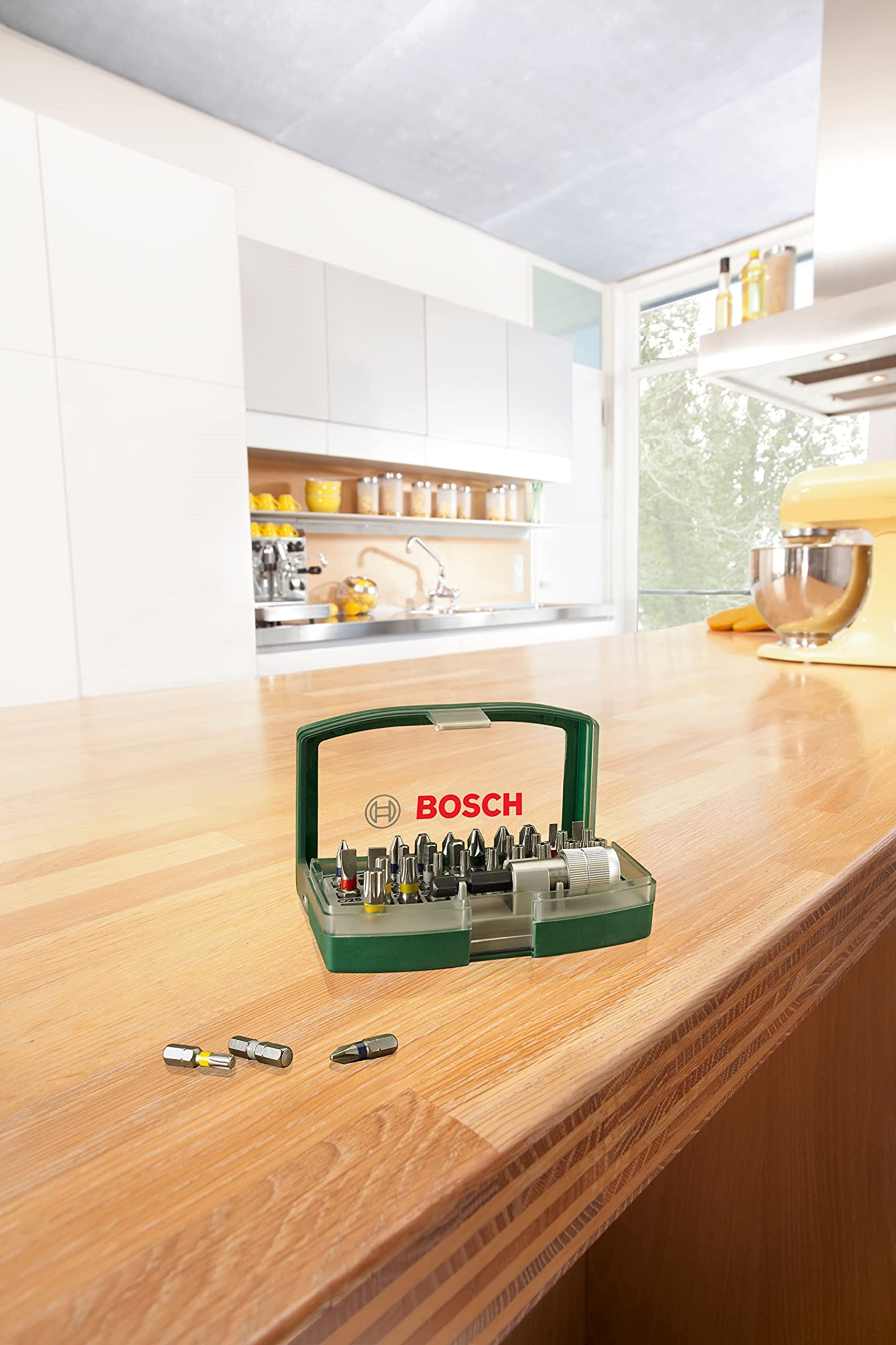 Bosch jeu embouts vissage 32 pièces code couleur tournevis