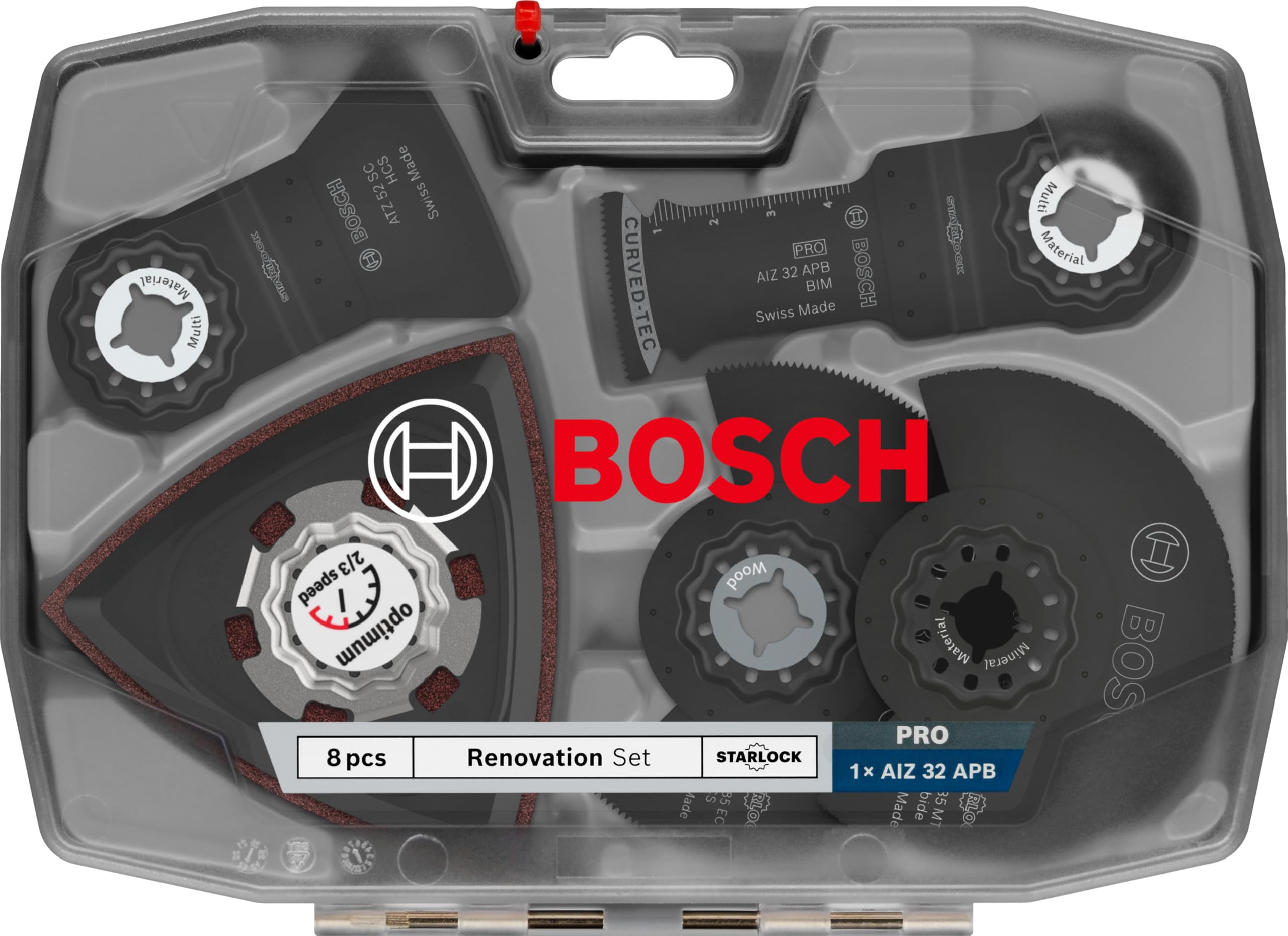 Bosch Renovation coffret lames Starlock multifonction 8 pcs