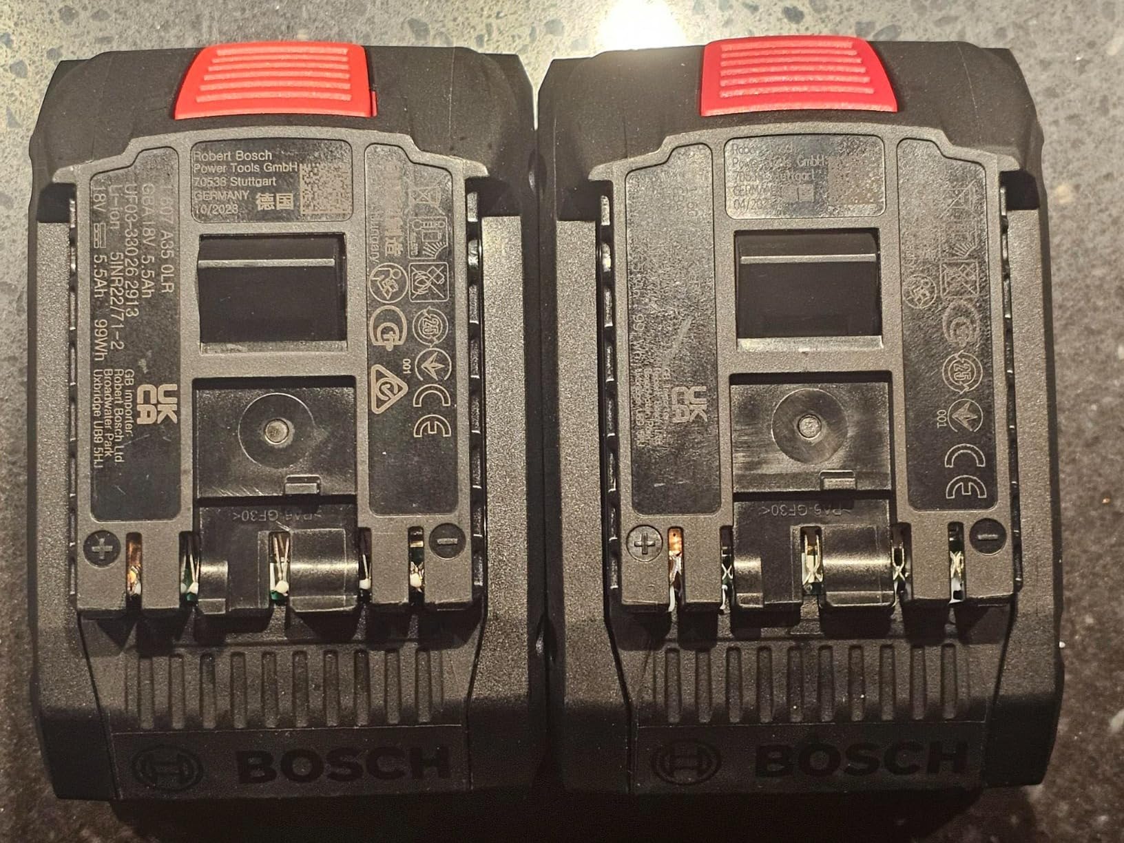 Bosch BITURBO GKS 18V-68 GC scie circulaire 2x5,5 Ah rail