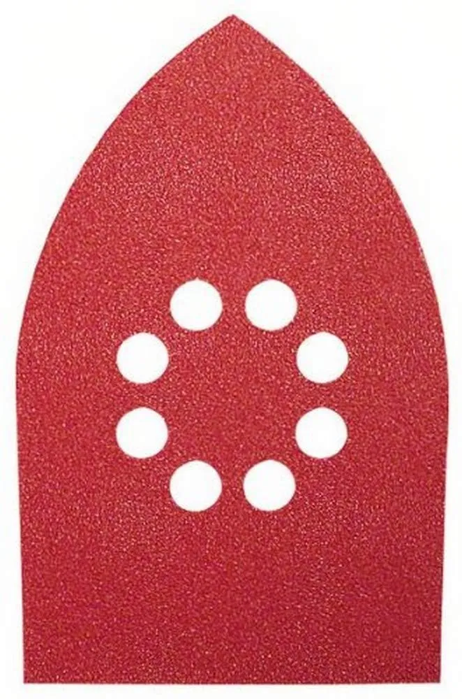 Bosch feuilles abrasives ponceuse multi 100x170 grain 80 lot 5