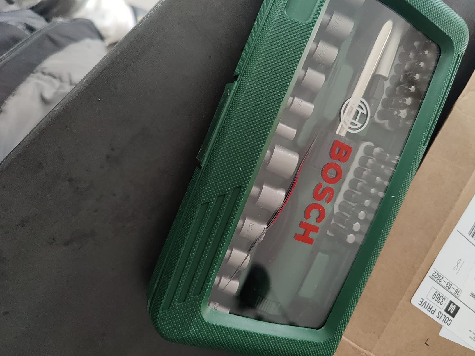 Bosch coffret vissage 46 pièces PH PZ Torx douilles