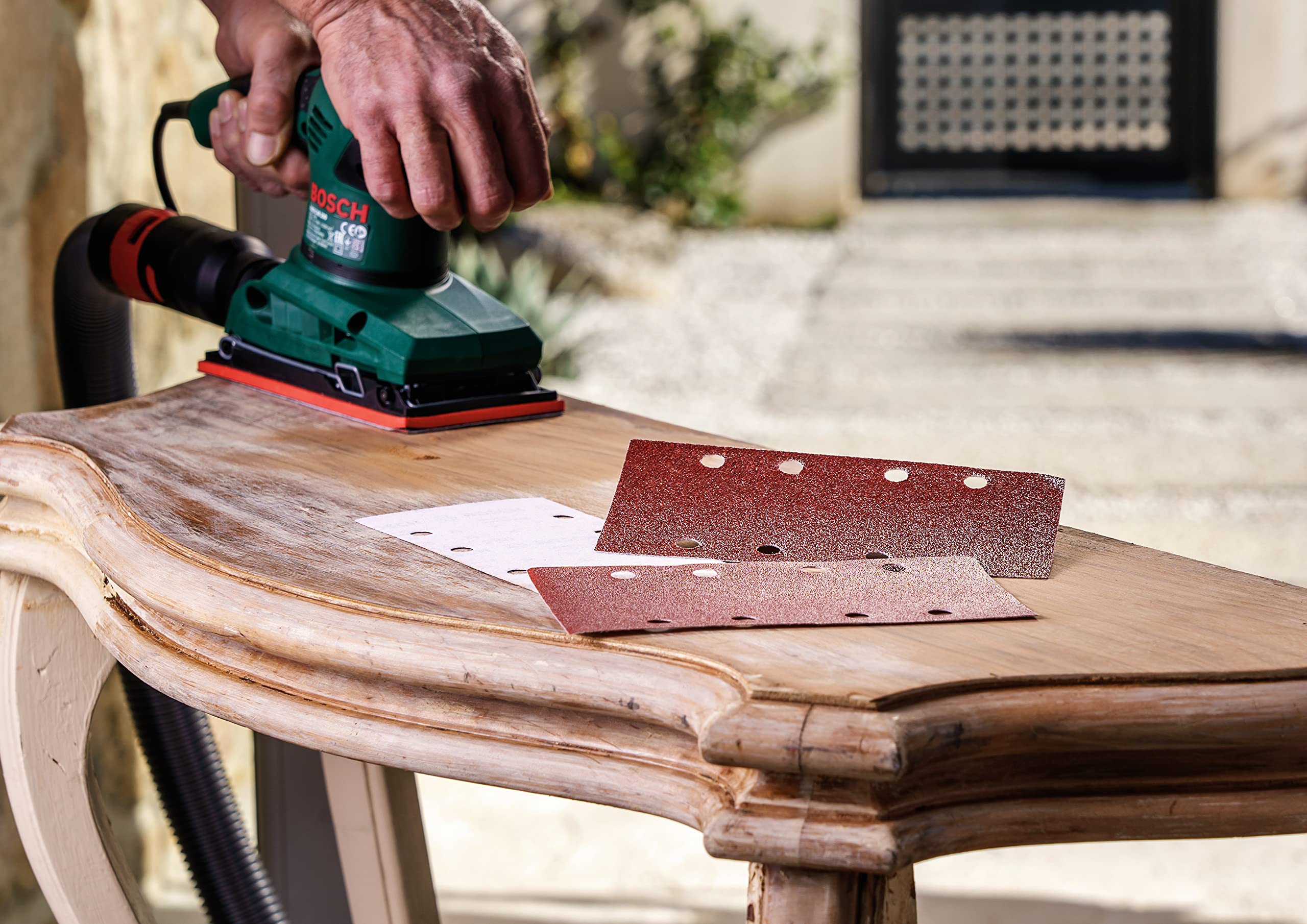 Bosch Abrasifs 25 disques abrasifs 93x185 mm grain 40-120