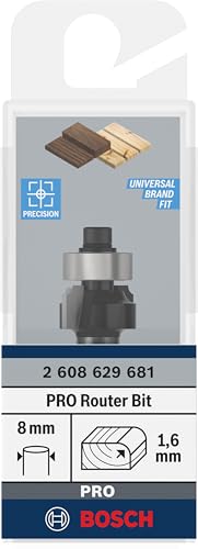 Bosch PRO fraise à arrondir R1,6 queue 8mm bois