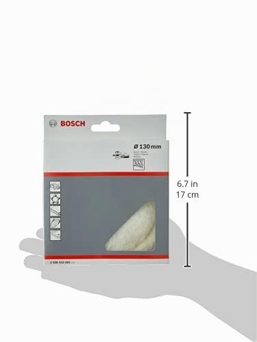 Bosch peau de mouton 130 mm bonnet polissage blanc