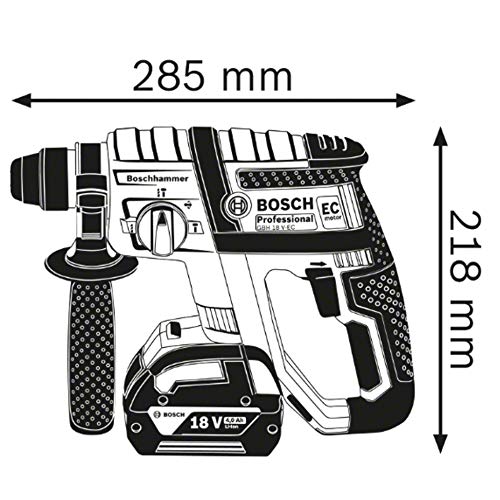Bosch GBH 18 V-EC perforateur SDS-plus 18V 1,7J