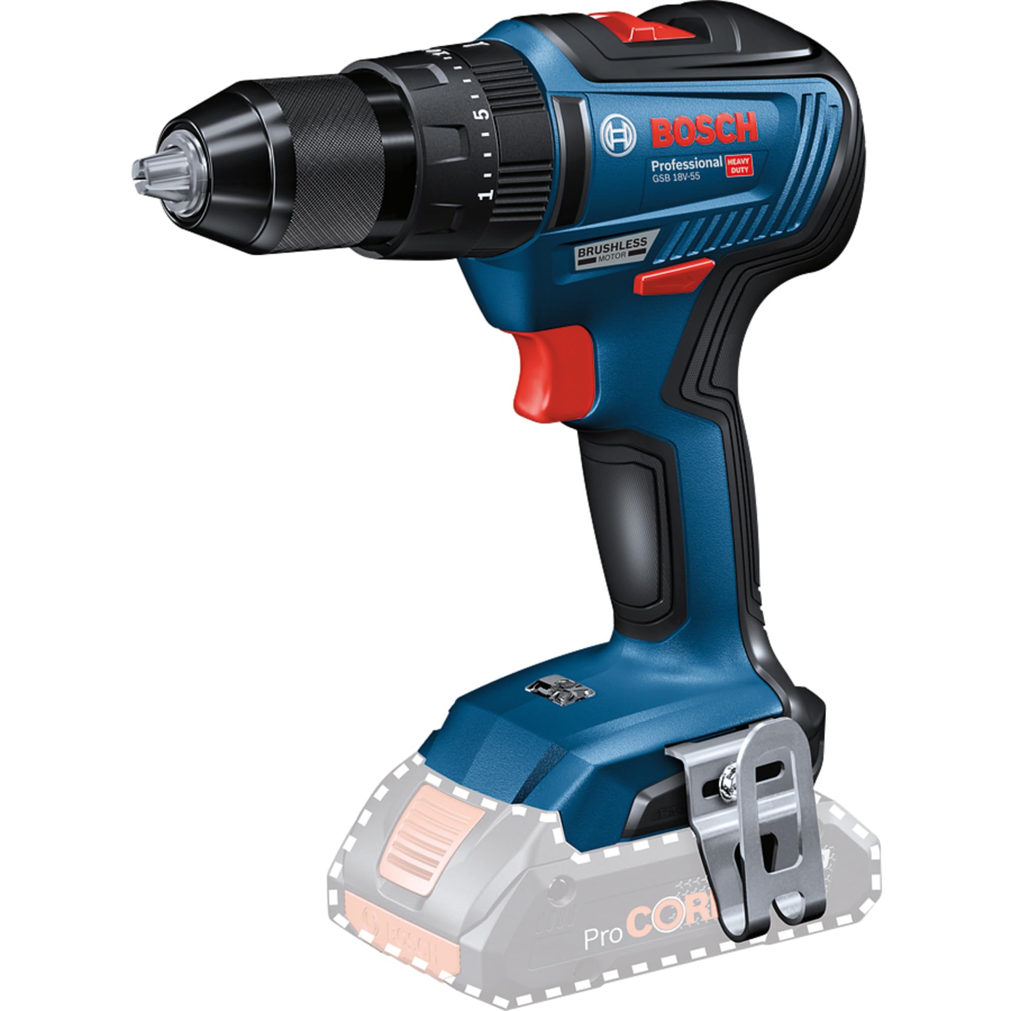 Bosch GSB 18V-55 Perceuse-visseuse Percussion 18V Carton