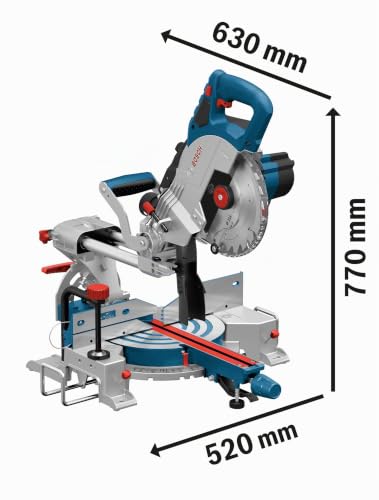 Bosch GCM 18V-216 scie à onglets radiale 216 mm solo