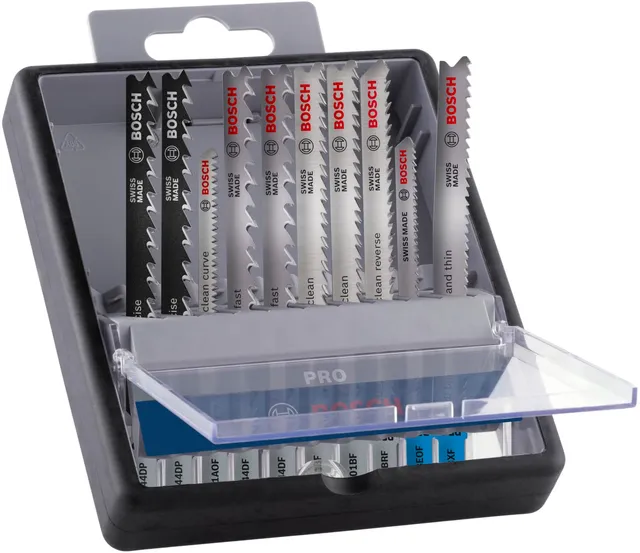 Bosch PRO Wood Metal kit lames scie sauteuse 100 mm lot 10
