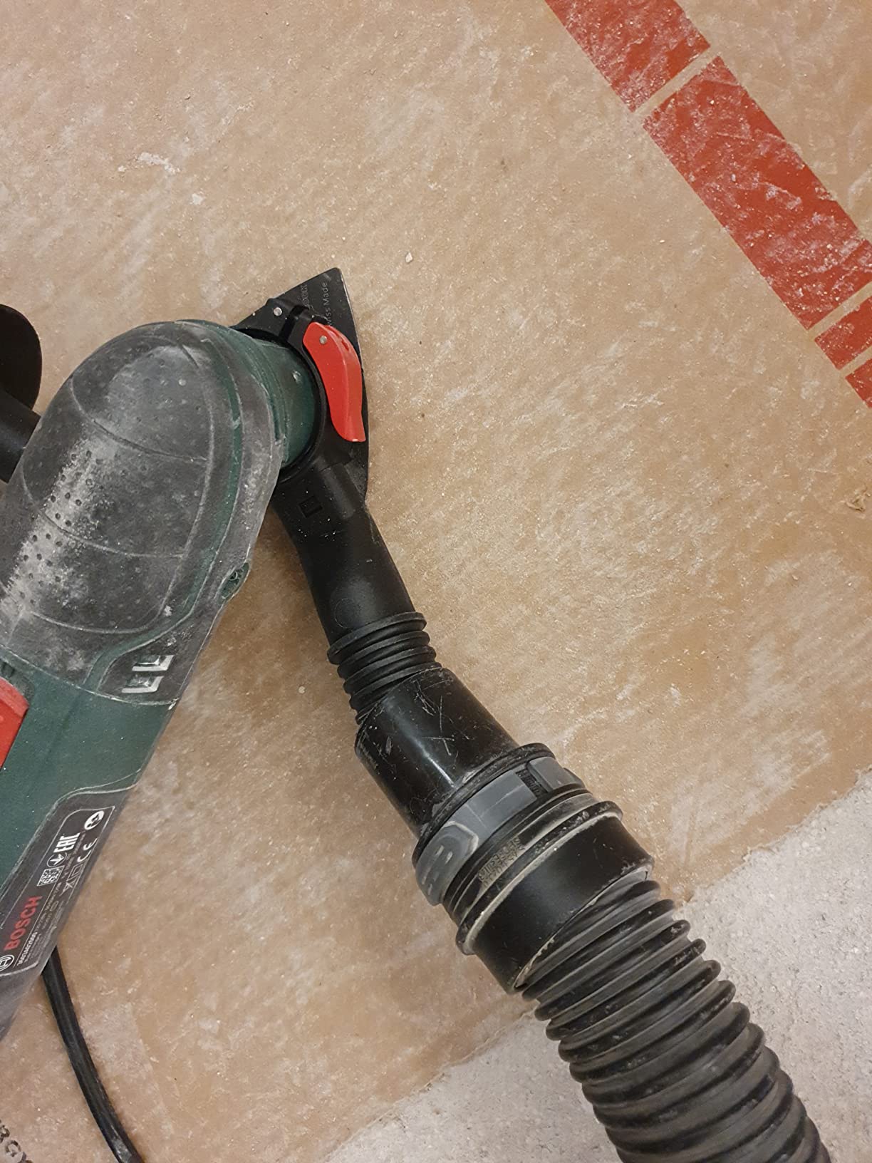 Bosch Starlock AVZ 93 G aspiration poussière ponçage