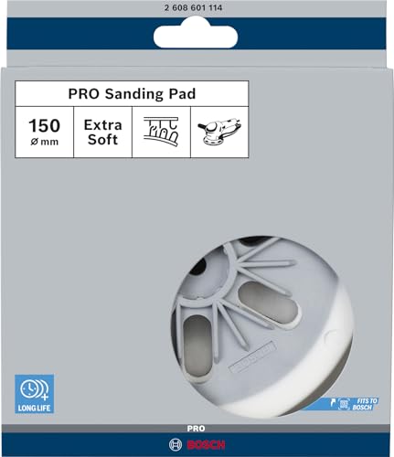 Bosch PRO plateau de ponçage 150mm extra-souple gris
