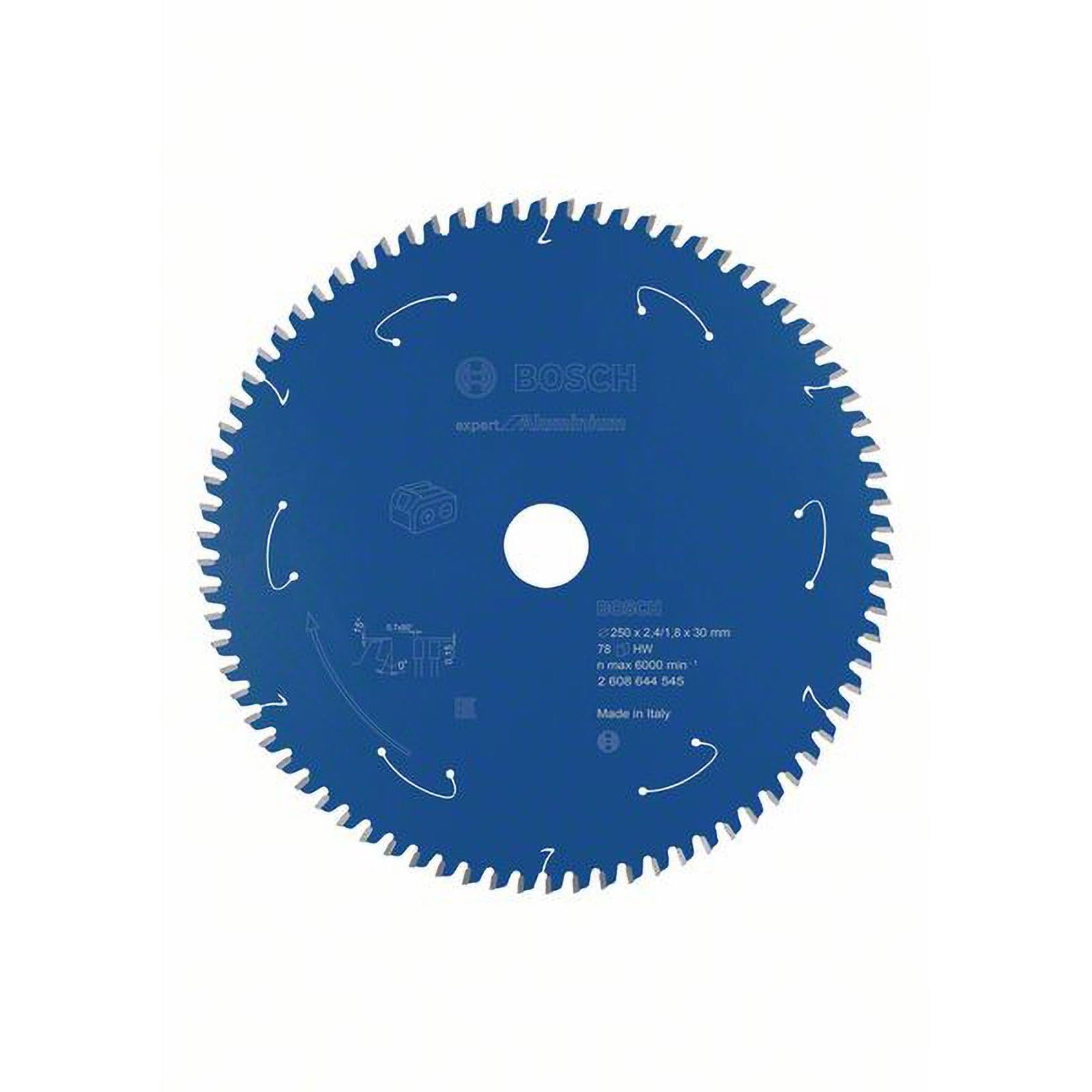 Bosch Expert for Aluminium lame 254x30 78 dents alu