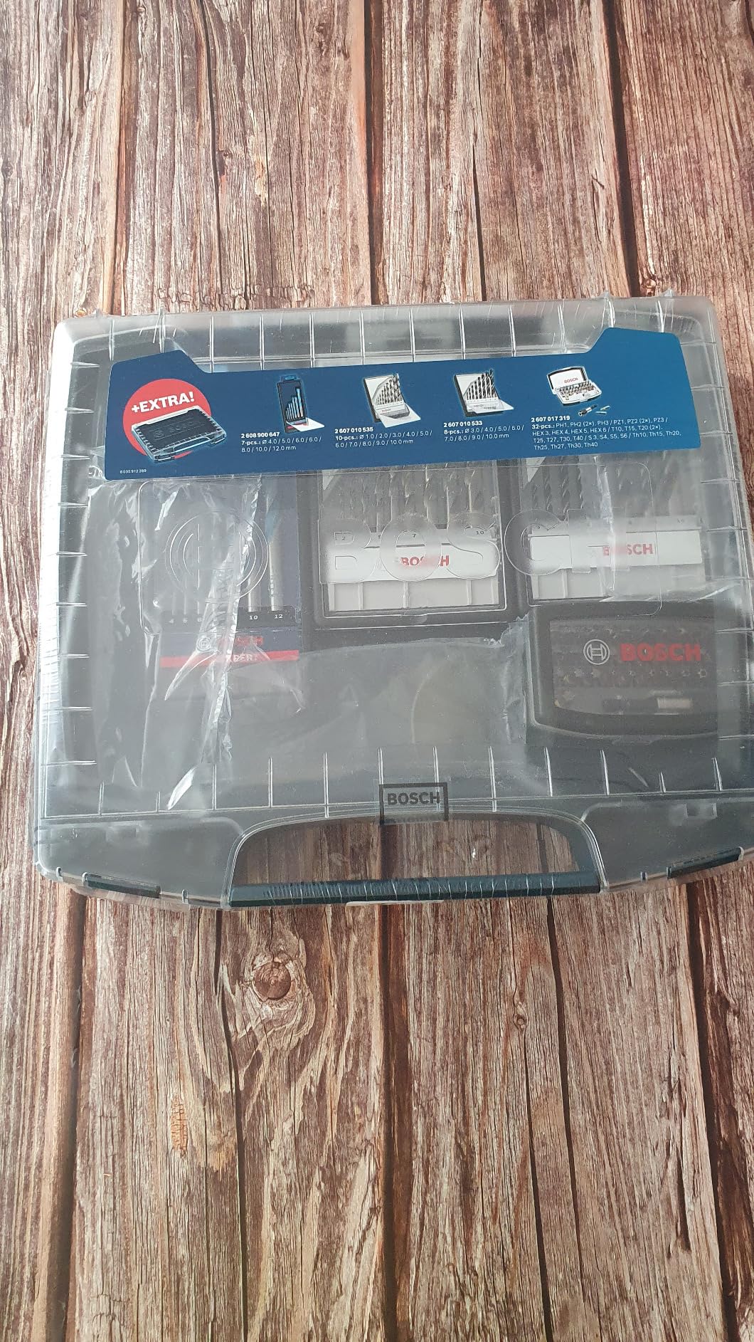 Bosch Robust CYL-9 assortiment forets + embouts L-BOXX