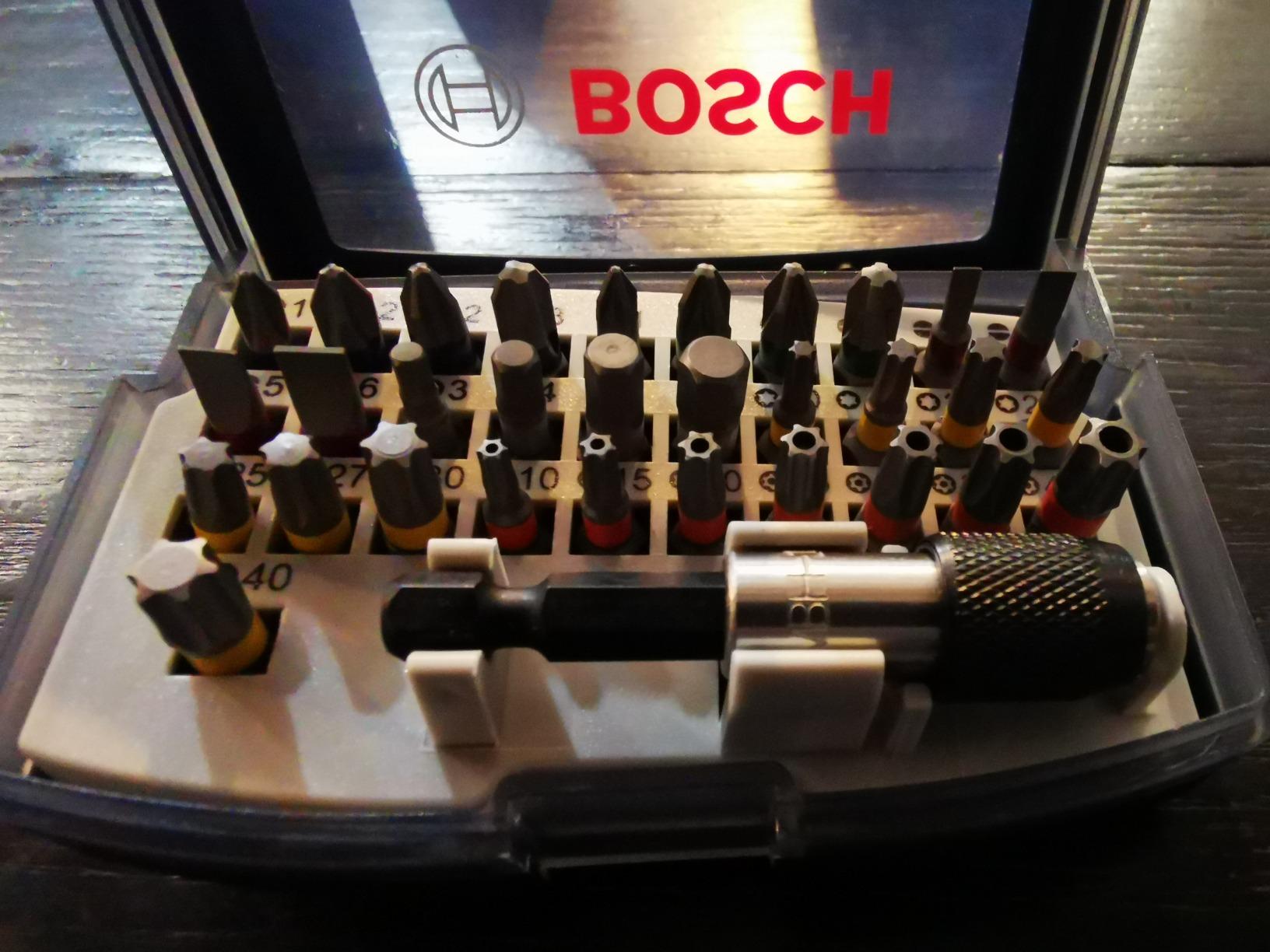 Bosch Assortiment embouts de vissage 32 pièces coffret