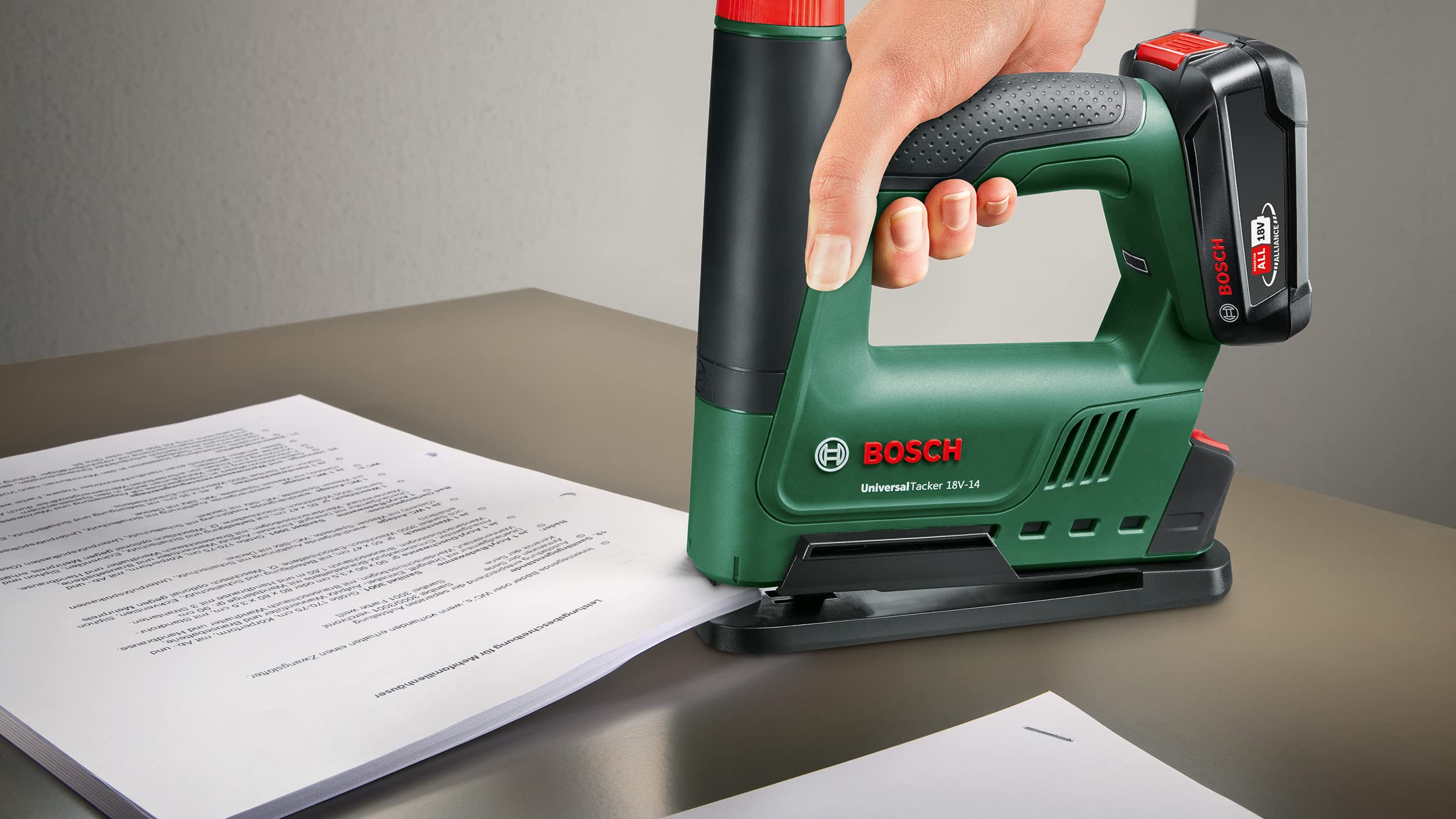 Bosch UniversalTacker 18V-14 guide papier agrafeuse