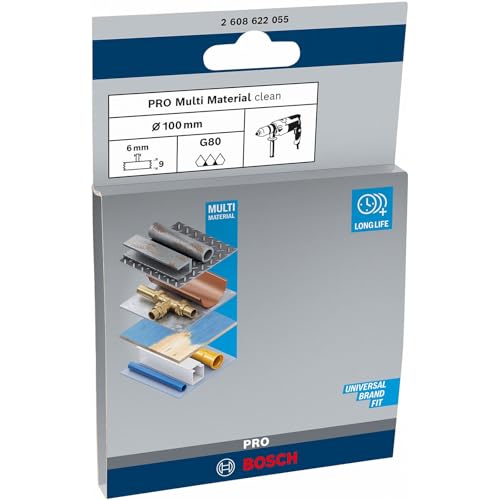 Bosch Pro brosse circulaire nylon 100 mm queue 6 mm