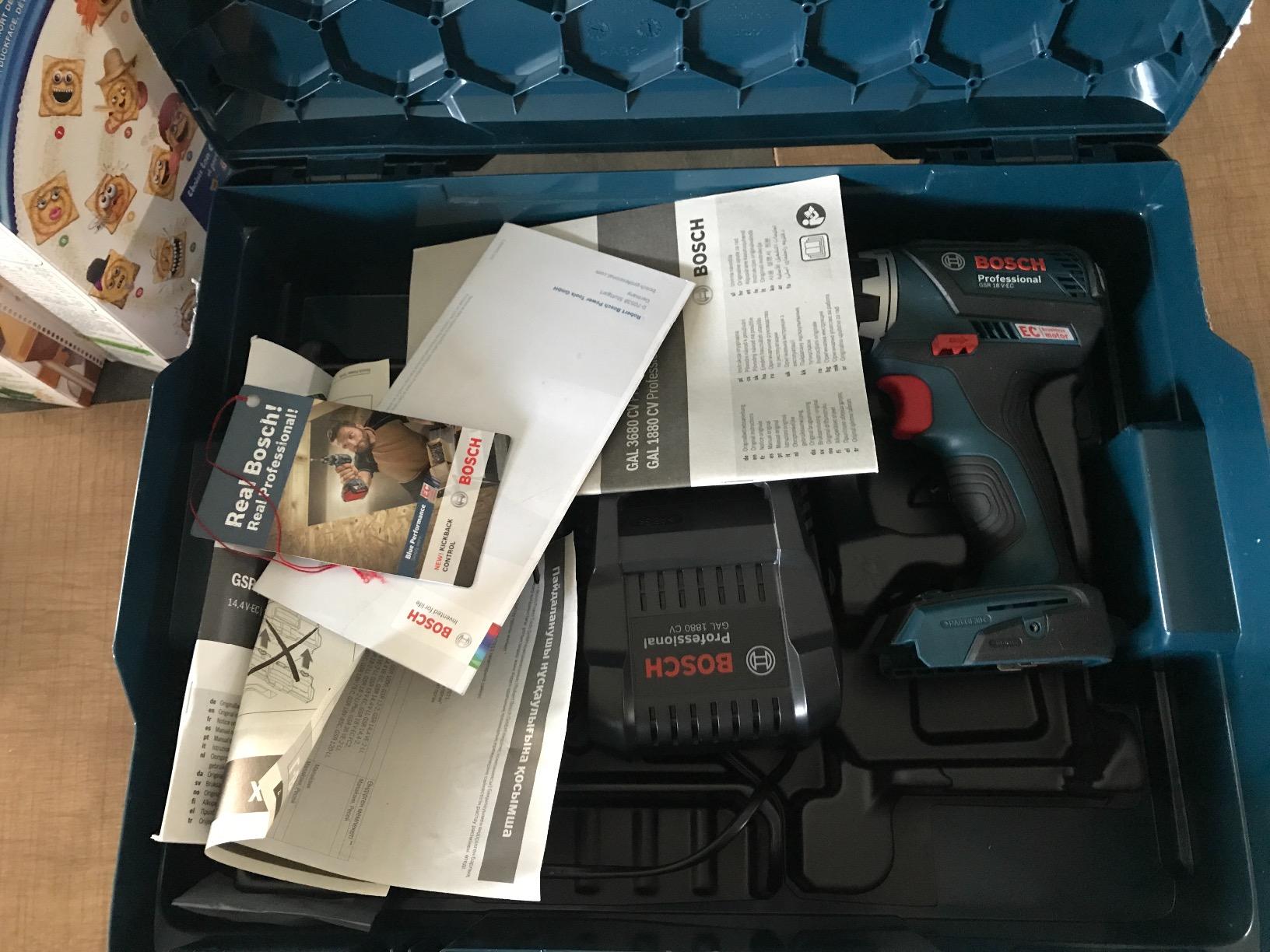 Bosch GSR 18V-EC perceuse-visseuse 18V 2x5,0 Ah
