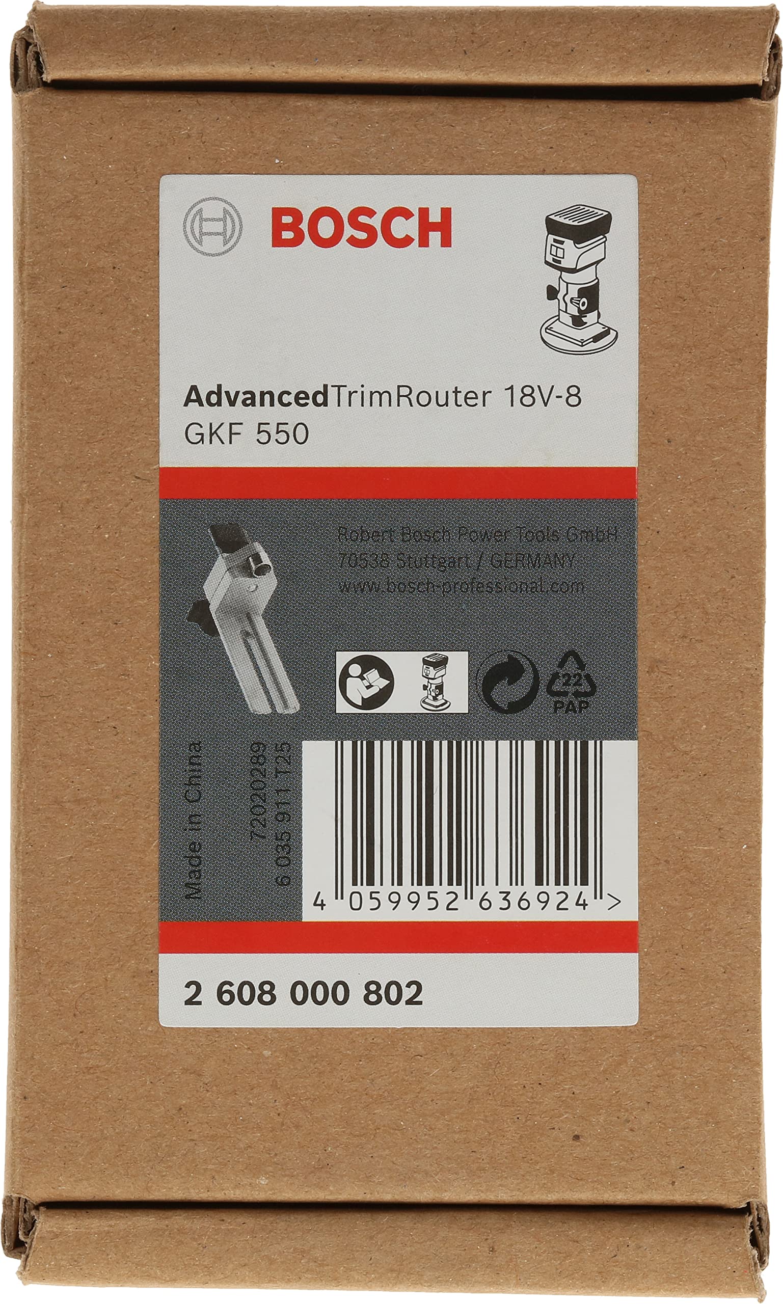 Bosch guide à rouleaux Advanced TrimRouter 18V-8