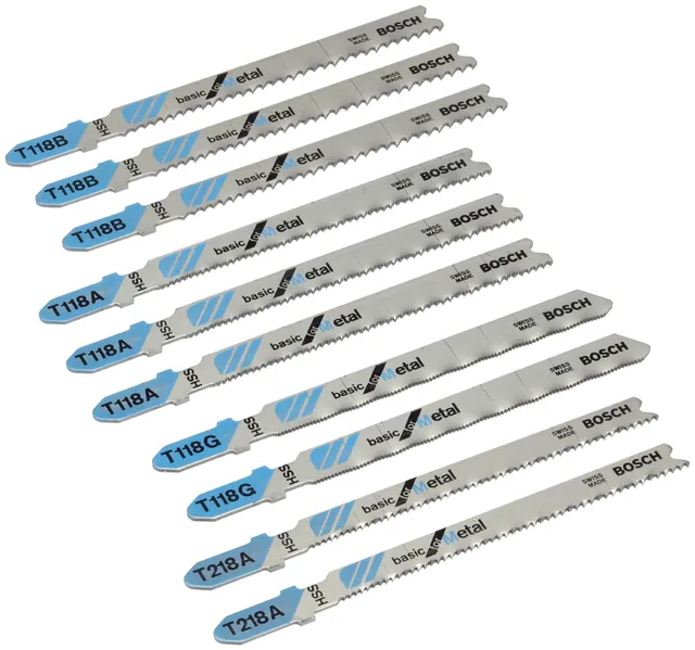 Bosch X-Pro Line lame scie sauteuse métal x10 tôle