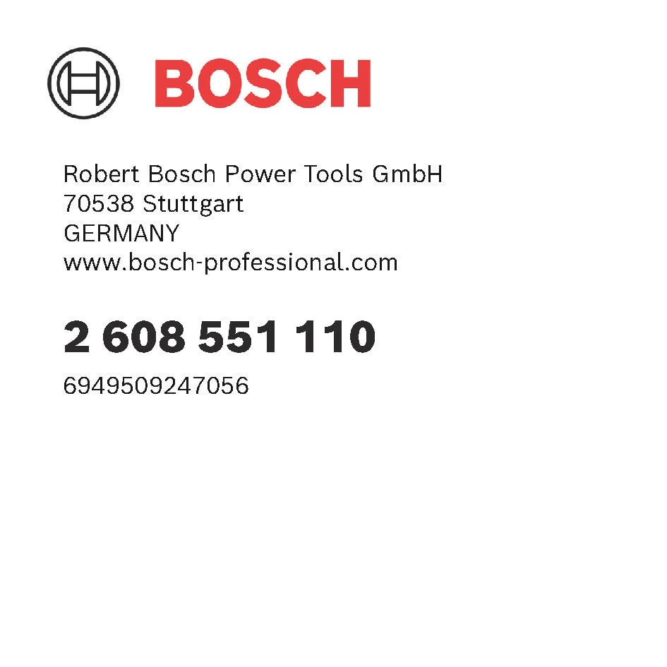 Bosch PRO Impact adaptateur embout 1/2" 143 mm