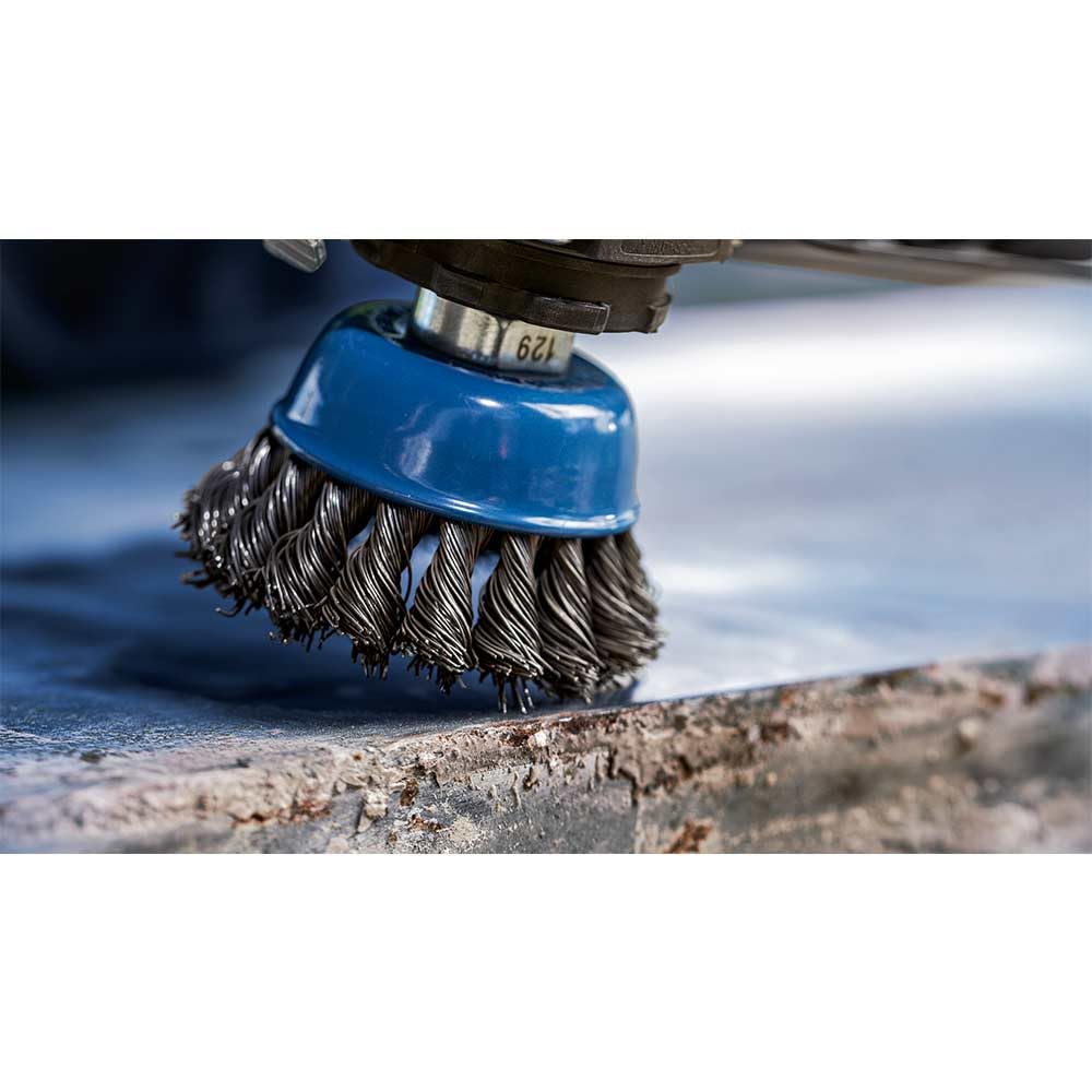 Bosch Brosse Boisseau Inox 65 mm M14 fil 0,35