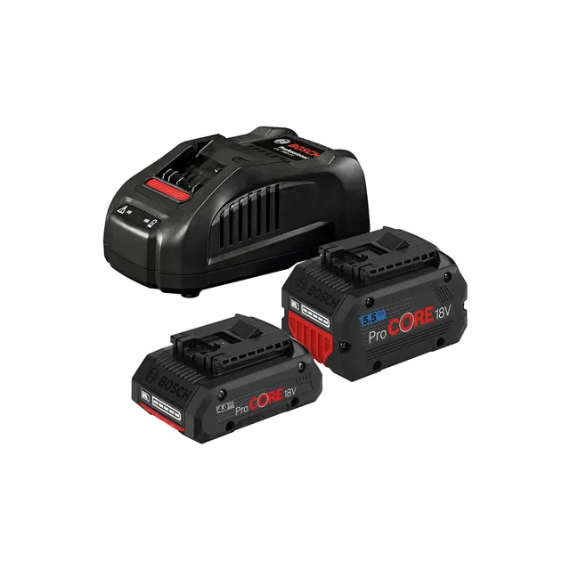 Bosch Professional ProCORE18V set 4.0+5.5Ah chargeur