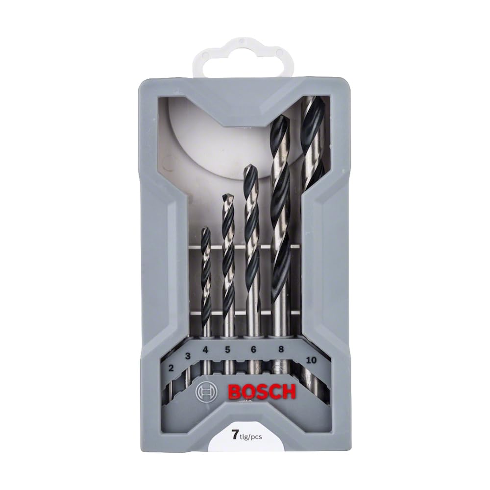 Bosch HSS PointTeQ set 7 forets Mini X-Line 2-10 mm