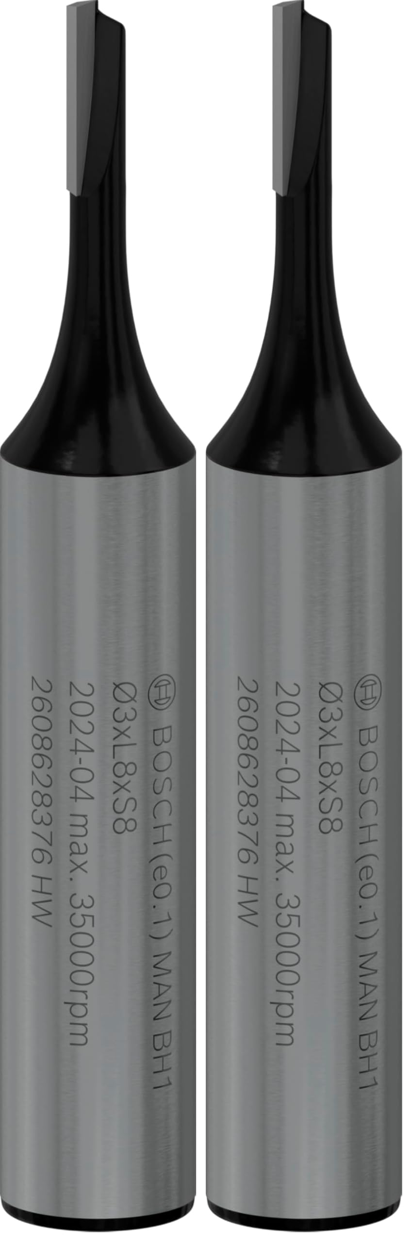 Bosch PRO fraise à rainurer droite 3 mm queue 8 mm
