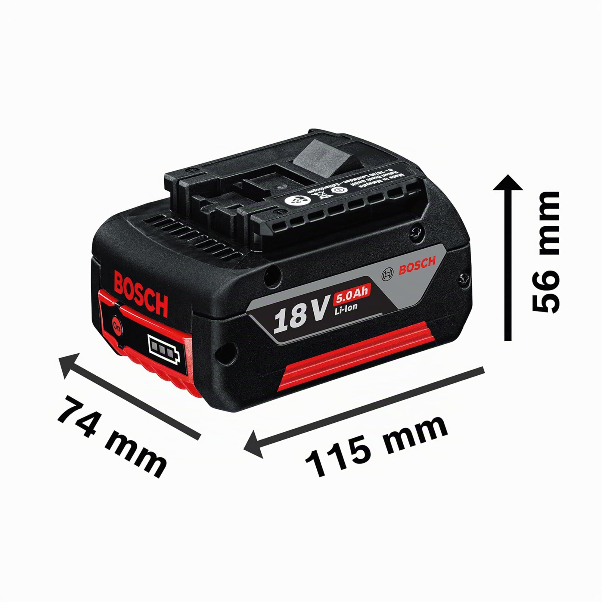 Bosch GBA 18V Starter-Set 2 Batteries 5.0Ah + Chargeur