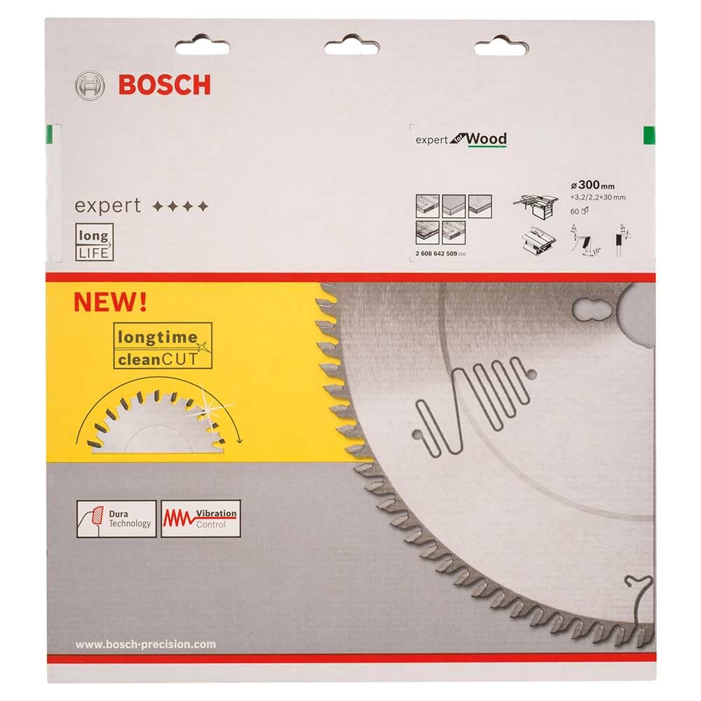 Bosch Expert for Wood lame scie circulaire 300x30 60 dents