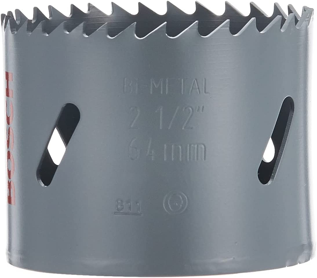 Bosch scie trépan HSS bimétal 64mm kit Power Change 4pcs