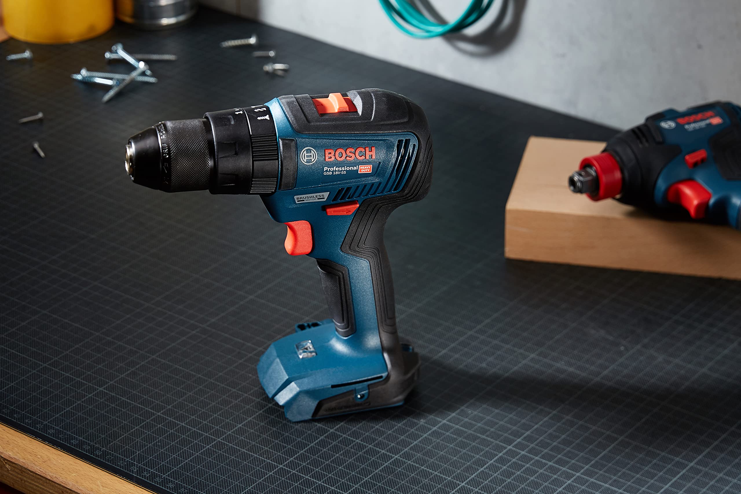 Bosch GDX 18V-200 + GSB 18V-55 set 18V L-BOXX sans batterie