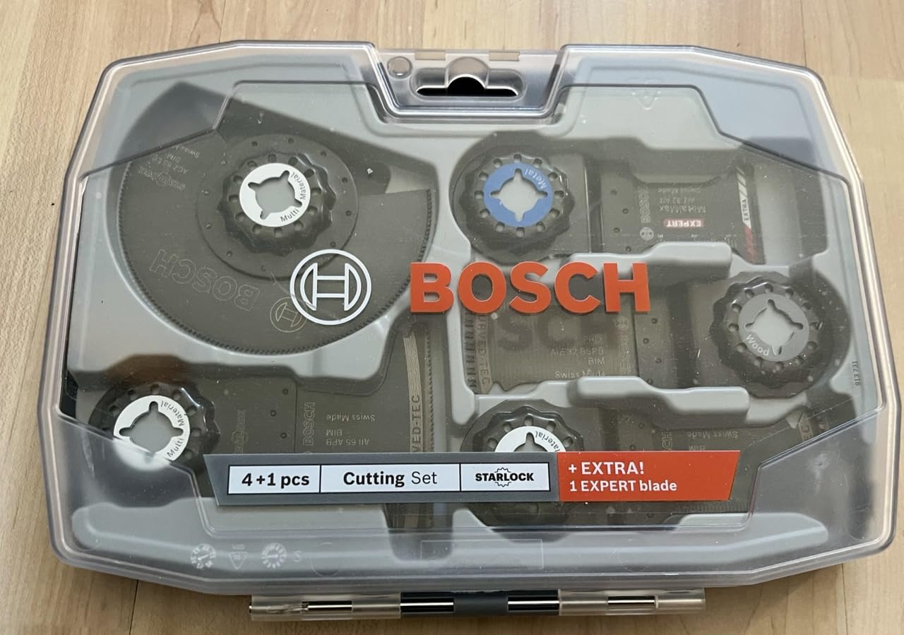 Bosch Cutting coffret lames Starlock 5 pièces inox
