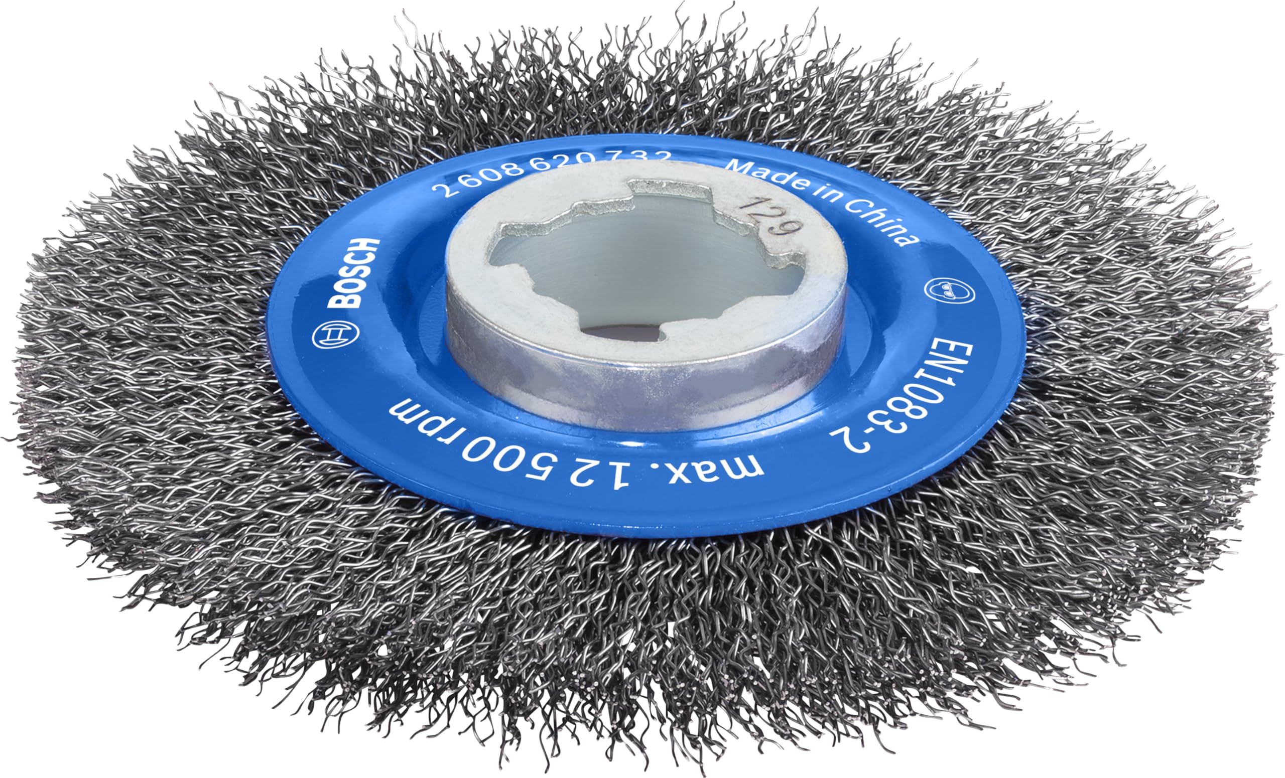 Bosch PRO Steel brosse circulaire 115 mm fils ondulés acier