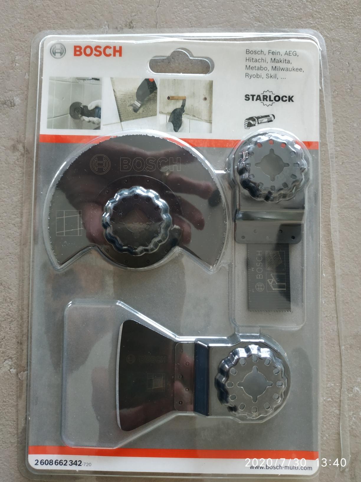 Bosch Coffret Carreleur Multifonction AIZ ATZ ACZ 3 pcs