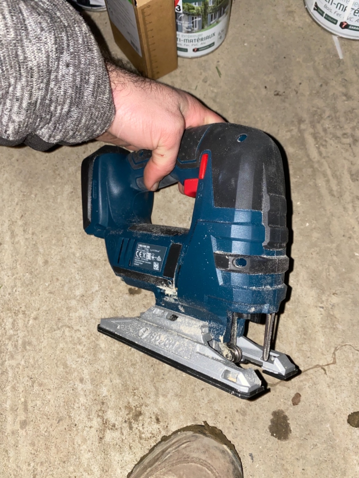 Bosch GST 18 V-LI B Scie Sauteuse Sans Fil 120 mm L-BOXX