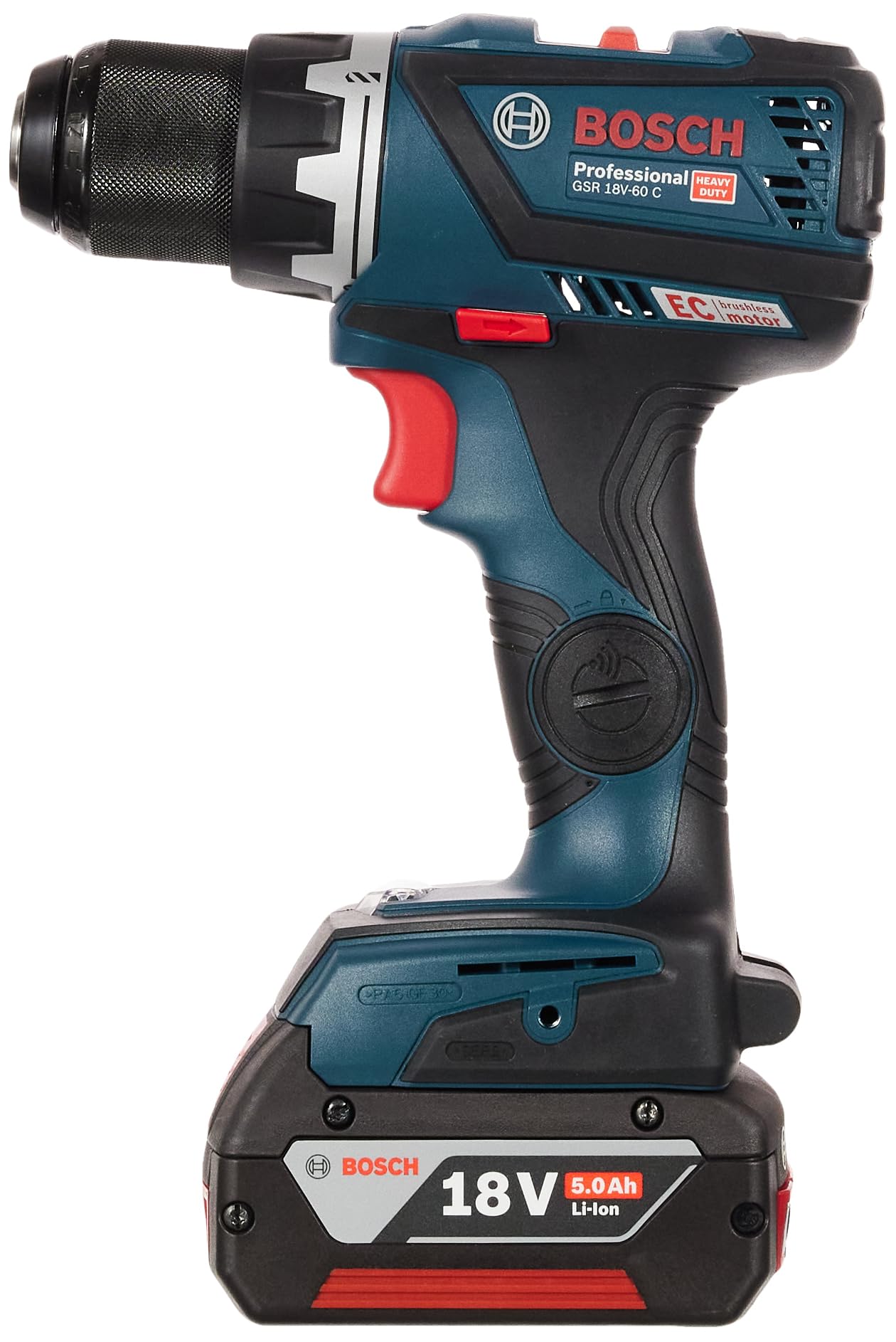 Bosch GSR 18V-60 C perceuse-visseuse 2x 5.0Ah L-BOXX