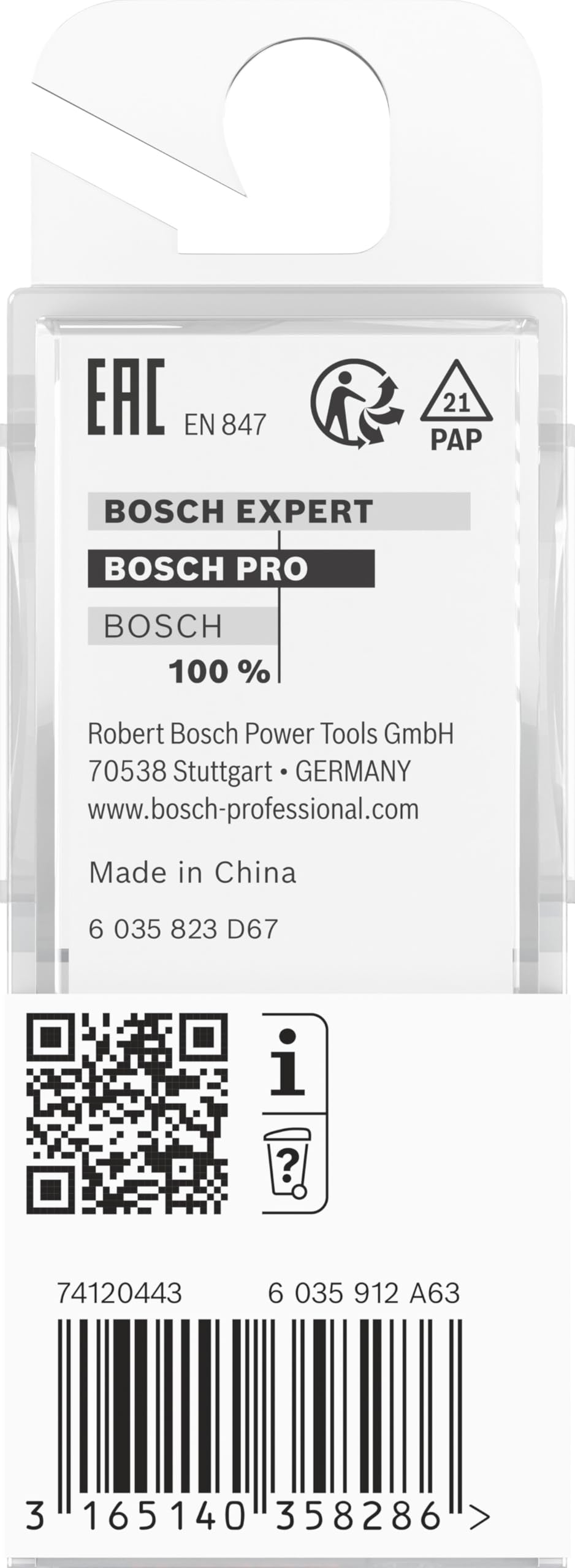 Bosch PRO fraise à canneler bois 8 mm R4
