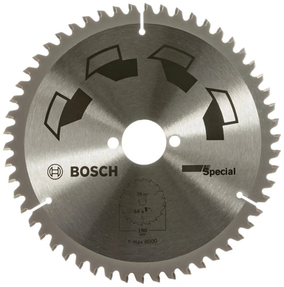 Bosch Lame scie circulaire Special 190x30 mm 54 dents