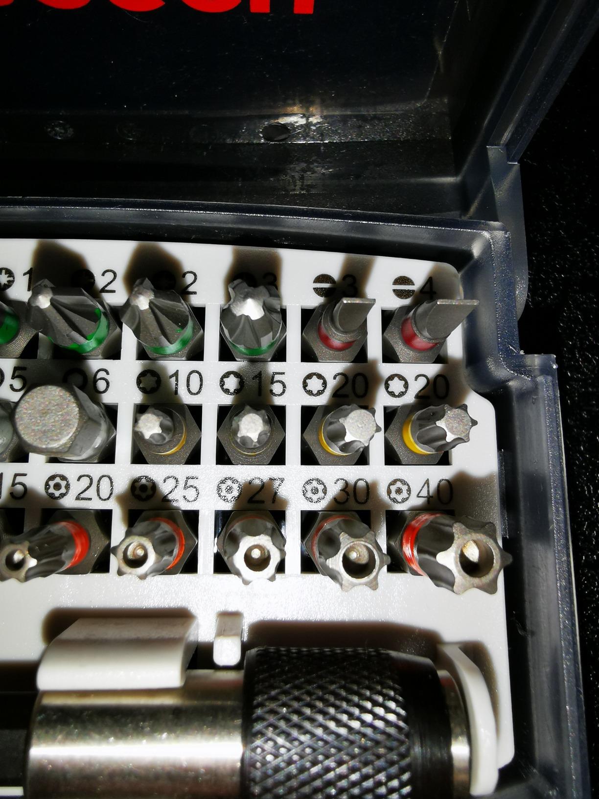 Bosch Assortiment embouts de vissage 32 pièces coffret