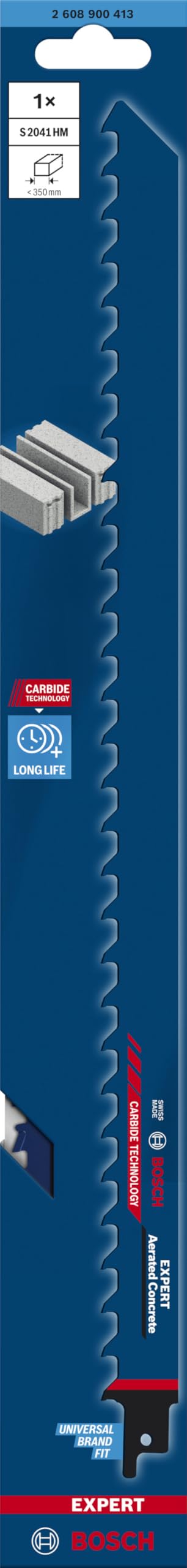 Bosch EXPERT S2041HM Lame scie sabre 400mm béton
