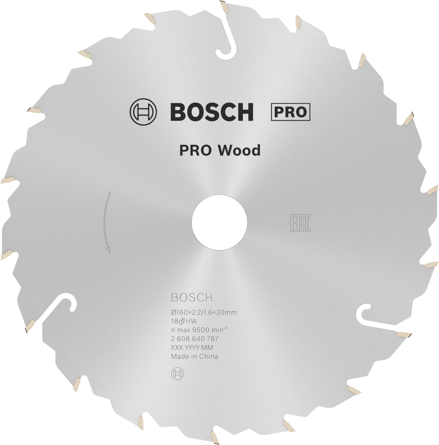 Bosch PRO Wood lame circulaire 190mm 24 dents