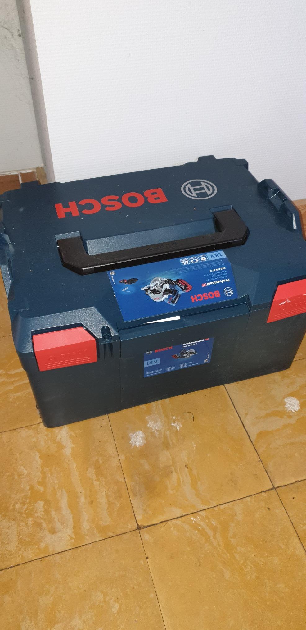 Bosch Professional GKS 18V-57 G scie circulaire sans fil 2x4,0 Ah