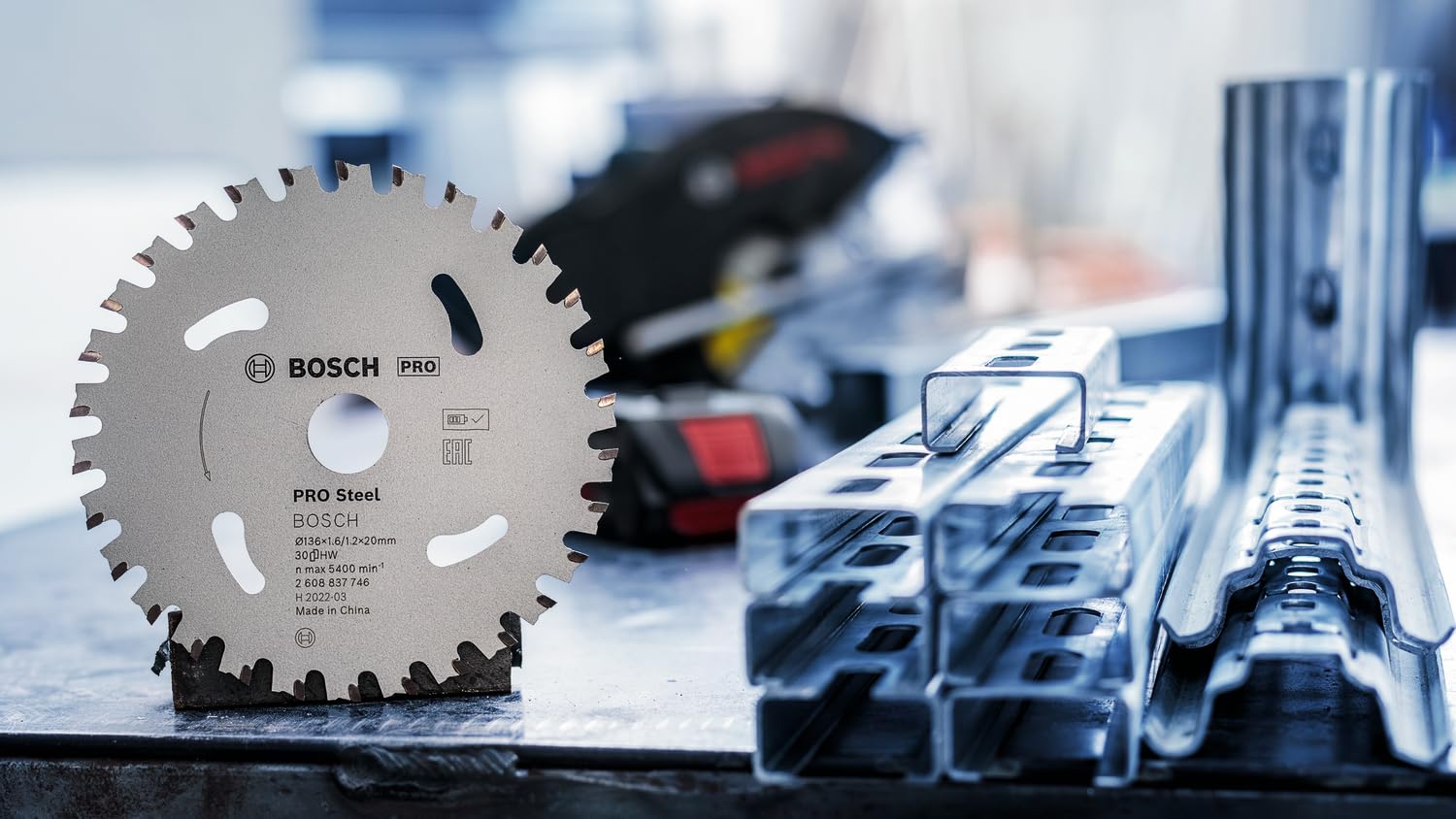Bosch Pro Steel Lame scie circulaire 160 mm 36 dents