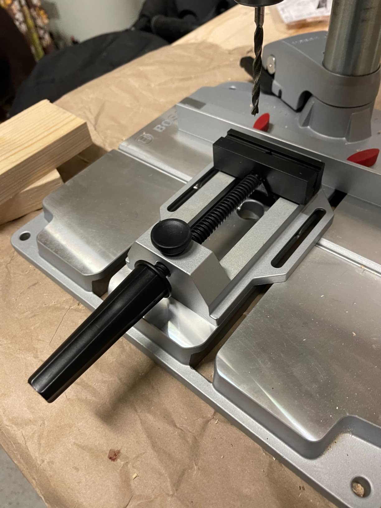 Bosch Étau standard 80 mm alu noir et argent